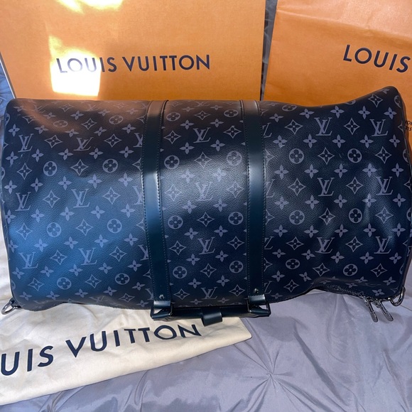 Louis Vuitton Keepall Bandoulière 55 - Picture 10 of 14